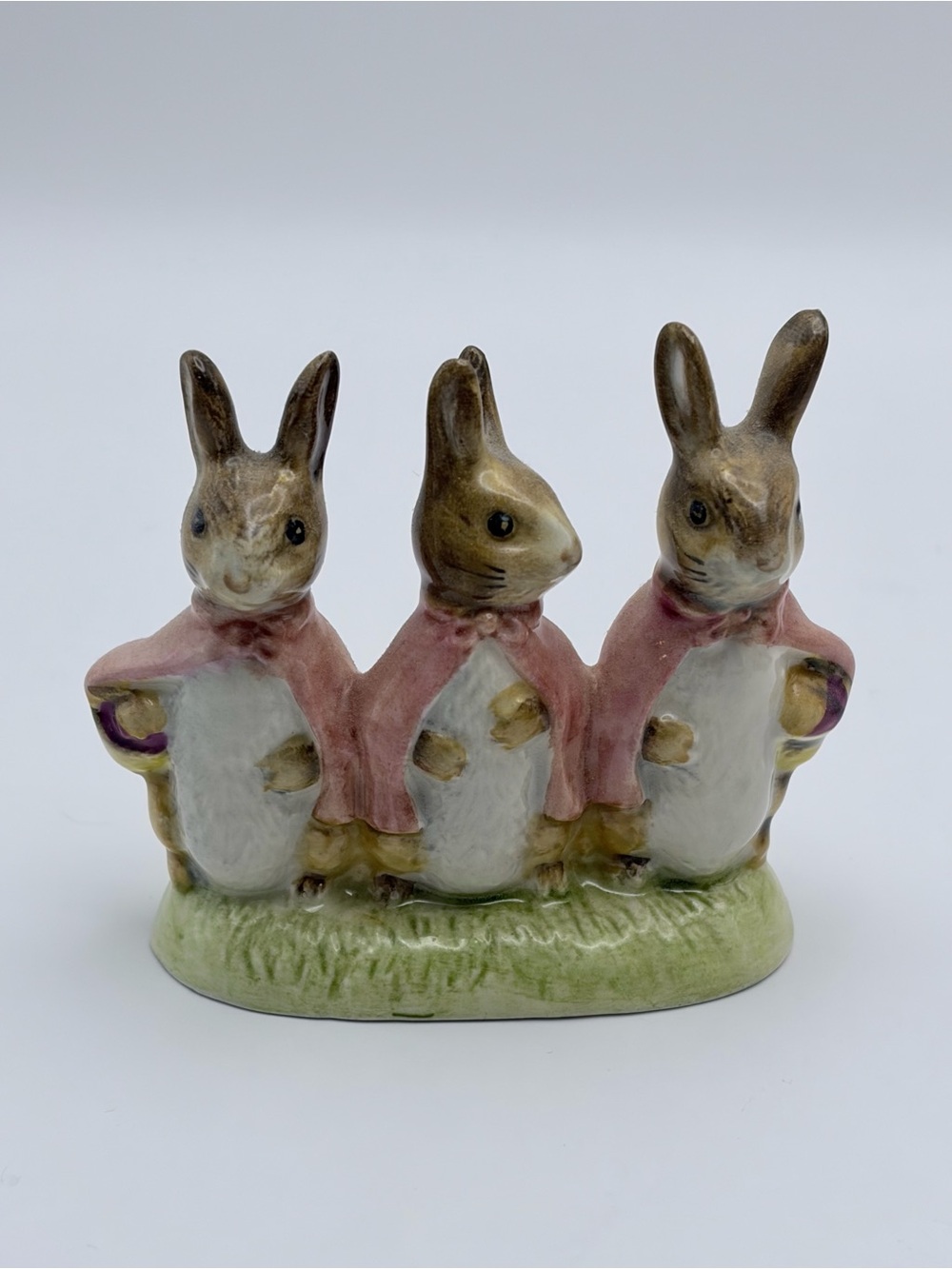 Vintage, Royal Albert England, Beatrix Potter, “Flopsy, Mopsy and Cottontail”